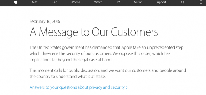 Apple ปฏิเสธที่จะเปิดประตูหลังช่วย FBI แฮ็ก iPhone